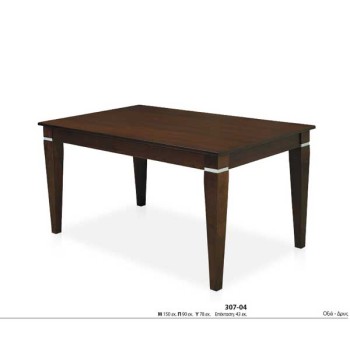 Τραπέζι οξιά - δρυς 307-04